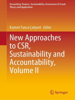 cover image of New Approaches to CSR, Sustainability and Accountability, Volume II